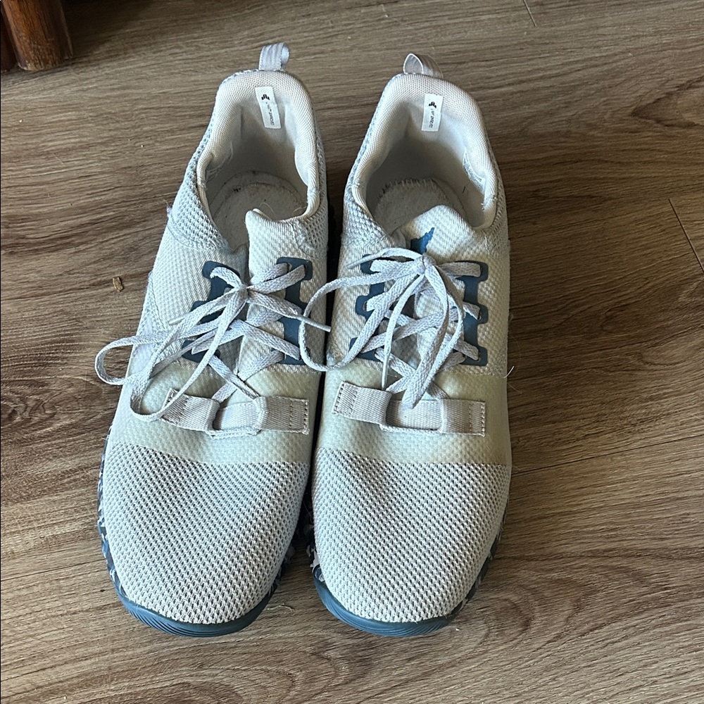 Light Blue Athletic Sneakers with Gray Accents